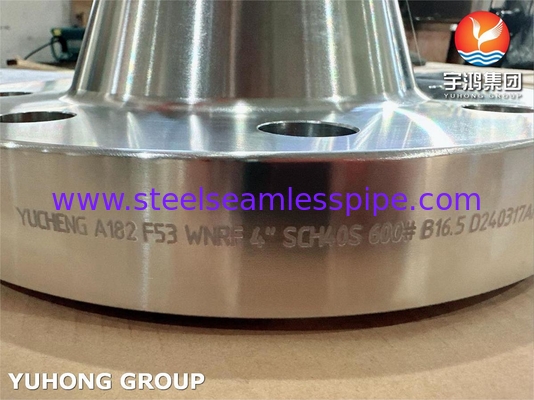 ASTM A182 F53 UNS S32750 WNRF フランジ ASME B16.5 Class 150-2500