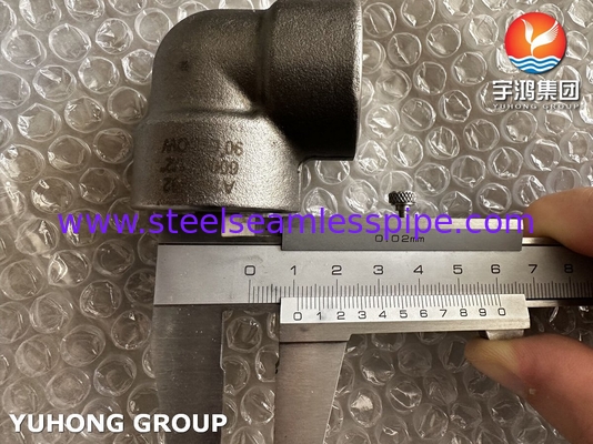 ASTM A182 F92 合金鋼 鍛造 90Deg 肘 B16.11 2' Sch5-XXS