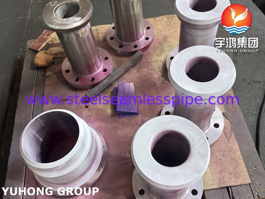 ASME SA182 熱交換器用自己補強ノズル API663