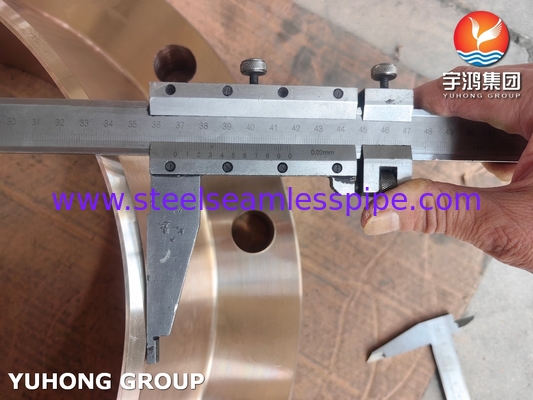 ASTM B283 C70620 銅ニッケル合金フランジ（海洋用途向け）