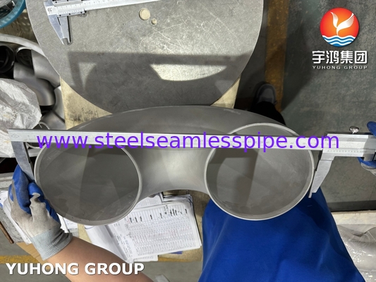 ASTM B366 N08810 高温パイプのフィッティングのためのニッケル合金 180°回帰曲線