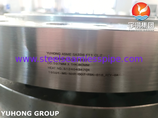 ASME SA336 F11 Cl2 熱交換器用合金鋼管シート