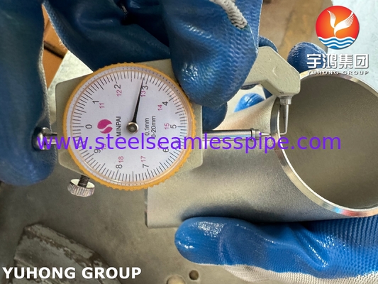 ASTM A403 WP304 ステンレス鋼 90° エルボ継手 B16.9