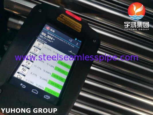 ASTM A270 TP304 (S30400) 食品産業用アウステニティックステンレス鋼のシームレス衛生管