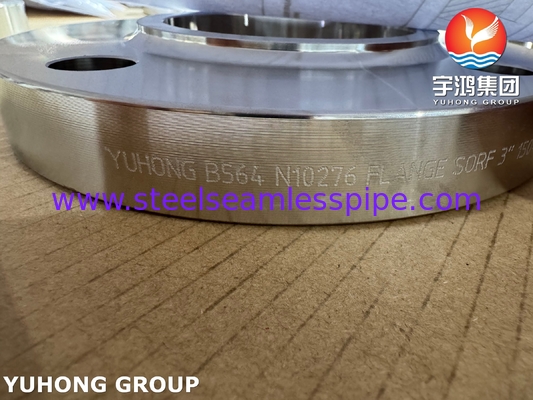 ASTM B564 UNS N10276 C276 スリップオン RF フランジ（有害産業廃棄物用）