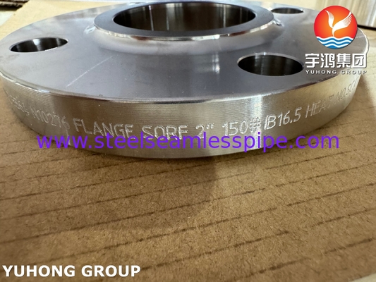 ASTM B564 UNS N10276 C276 スリップオン RF フランジ（有害産業廃棄物用）