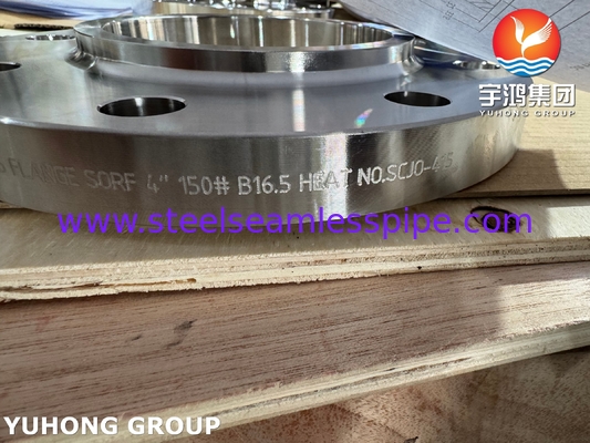 ASTM B564 UNS N10276 C276 スリップオン RF フランジ（有害産業廃棄物用）