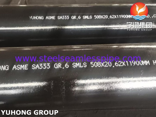 大型産業冷却システム用シームレス合金管 ASTM A333 Gr.6
