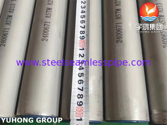 ASTM A213 TP347 ステンレス鋼シームレスチューブ UNS S34700 熱交換器チューブ