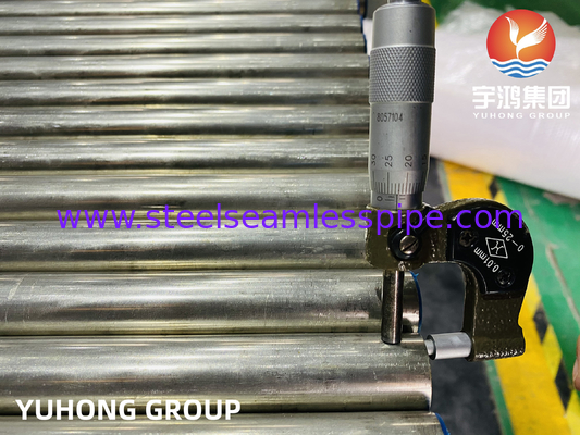 ASTM B167 UNS N06600 シームレスニッケル合金チューブ Inconel 600 熱交換器チューブ