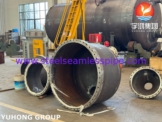 ASME VIII-1 U字管熱交換器 クラッド UNS N06600 (クロルアルカリプロセス用) NACE MR0175​