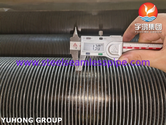 ASTM A335 P9 合金鋼 HWF フィンチューブ (発電所用)