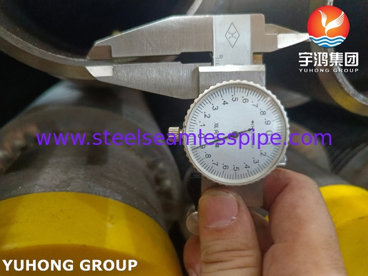 ASTM A335 P22 合金鋼管 AS Fin材 HFWソリッドフィンチューブ、高温サービス