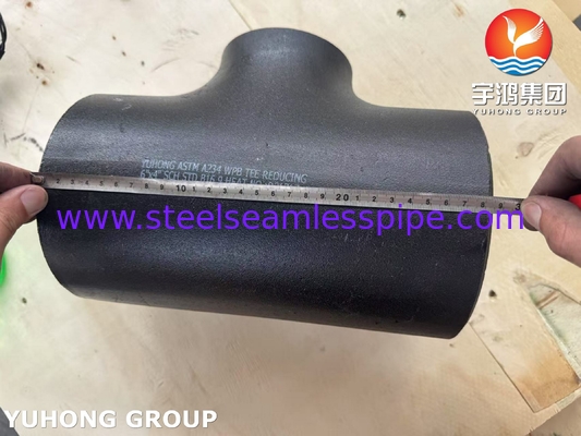 ASTM A234 WPB 炭素鋼製継手 異径チーズ突合せ溶接 B16.9
