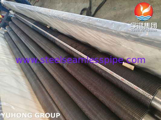 ASME SA312 TP321H High Frequency Welded Fin Tube For Heat Exchanger