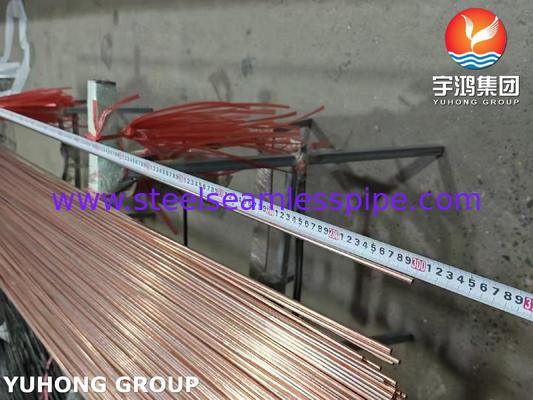 Carbon Steel Copper Coated Bundy Tube Double Walled Steel Bundyweld Tube