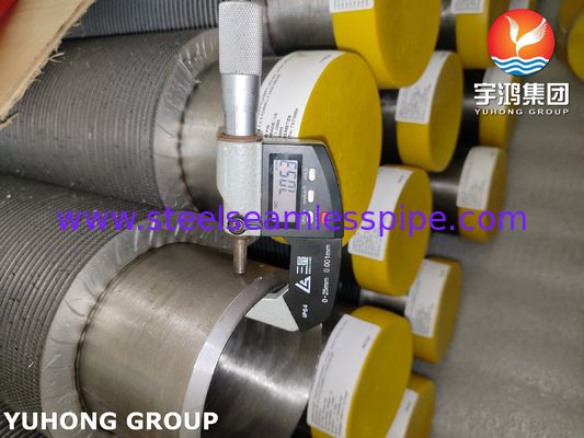 ASTM A376 TP347H Pipe With CS Fins HFW Fin Tube, Professional-Grade Heat Resistant Solution