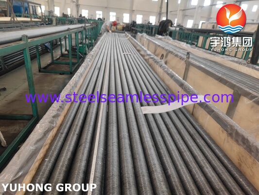 熱交換器用AL1060フィン付きASME SA209炭素鋼埋め込みフィンチューブ