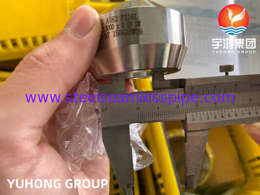 ASTM A182 F316/F316L ステンレス・スチール・フィッティング ウェルドレット BW MSS-SP-97