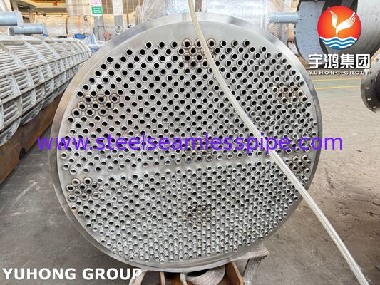 ASME SA213 TP316L 直接交換コアのための耐腐蝕設計のステンレス鋼熱交換管バンドル