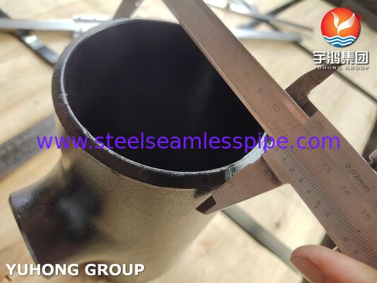 ASTM A234 WPB 炭素鋼継手 異径チーズ突合せ溶接