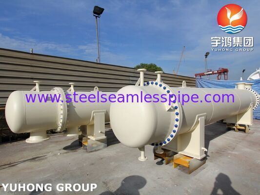 ASME U スタンプ付き AES 型浮動頭熱交換器 TP316Lチューブ