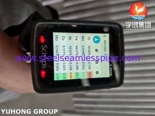 ASTM A312 UNS S30815 熱交換器と炉の用途のための高温および酸化耐性のあるシームレス鋼管