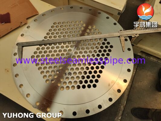 一般的な熱交換器 サービスチューブシート ASME SA240 SS304 100% UT