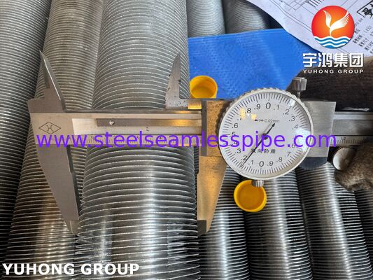 EN 10217-7 1.4301 ボイラーとエアクーラー用 押し出されたフィニングチューブ