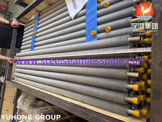 EN 10217-7 1.4301 ボイラーとエアクーラー用 押し出されたフィニングチューブ