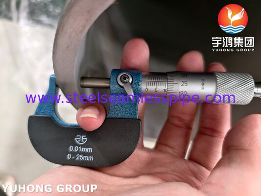 ASTM A312 S30815 253MA ステンレス鋼シームレスパイプ