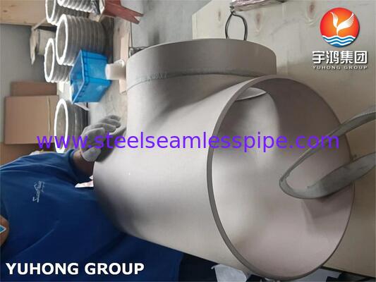 ASTM B466 C70600 銅-ニッケル 90-10 テーフィティング - 海洋腐食性サービスパイプシステムのためのシームレス鍛造合金