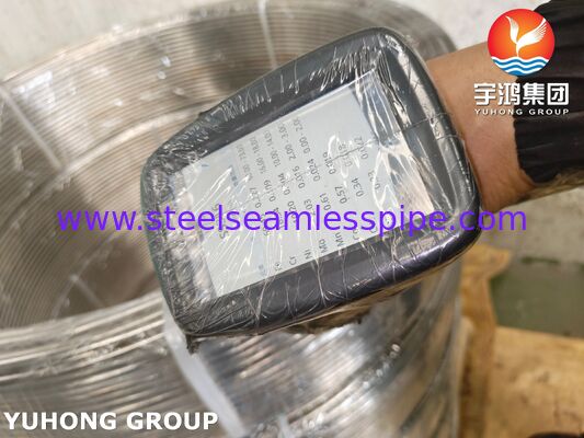 ASTM A269 TP316L 工業用流体用用 ステンレス鋼 明るい熱線コイルチューブ