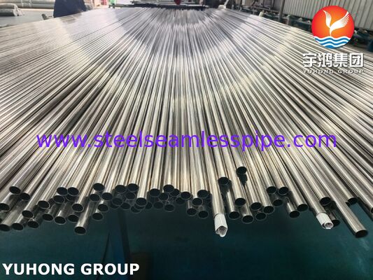 冷凍システム用ASME SA249 TP304光輝焼鈍ステンレス鋼溶接管