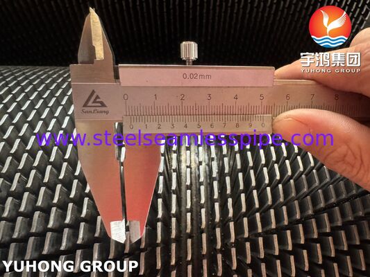 HRSGおよび廃熱回収システム用のA335 P22セレーテッドフィンチューブ（CSフィン付き）