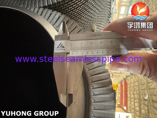 HRSGおよび廃熱回収システム用のA335 P22セレーテッドフィンチューブ（CSフィン付き）