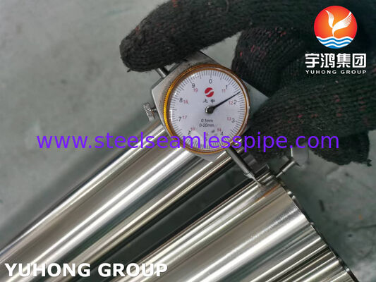 3A / ASTM A270 TP316L 砂糖精製所用 鮮明な焼却式不?? 鋼衛生管