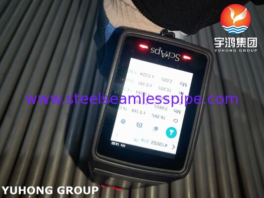 ASME SA213 TP316L ステンレス鋼のシームレスチューブ熱交換器の適用