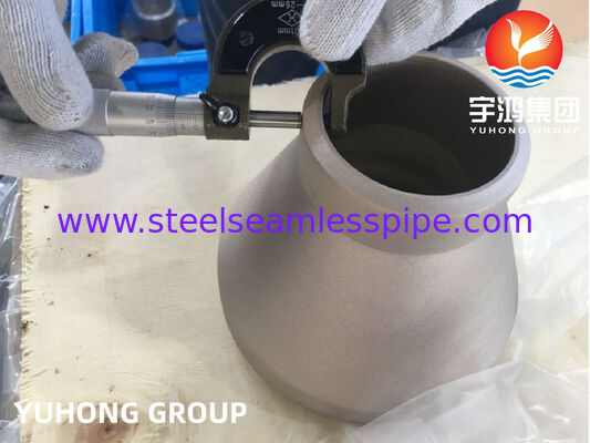 ASTM B466 C70600 クーパーニッケル継手 偏心レジューサー（冷却システム用）