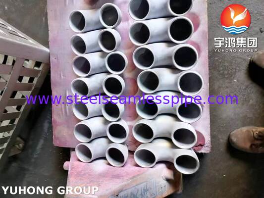 ASTM A403 WP321-S 180° ステンレス鋼管継手エルボ