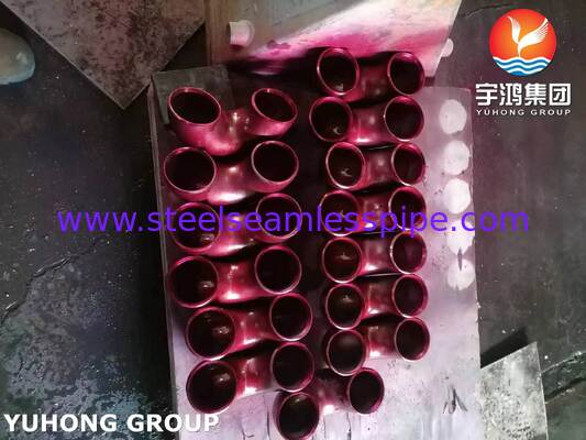 ASTM A403 WP321-S 180° ステンレス鋼管継手エルボ