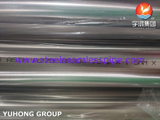 ASTM A270 TP304 乳製品産業用 鮮明な熱帯化ステンレス鋼衛生管 320 / 240 グリット