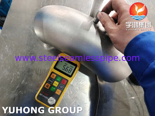 産業分野向けASTM A403 WP304H-S継手エルボ、ステンレス鋼管継手