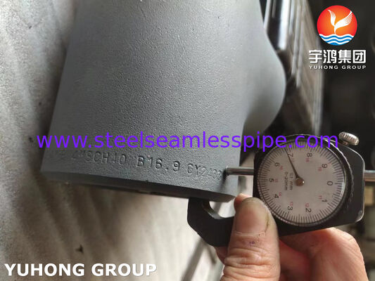 ASTM A234 WPB T字管、石油、ガス、水道管システム用高強度炭素鋼突合せ溶接T字管