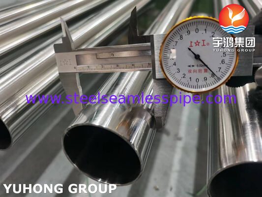 衛生用チューブ ASTM A270 TP316L ステンレス鋼 ステンレス ブライトアニールチューブ ビール産業用