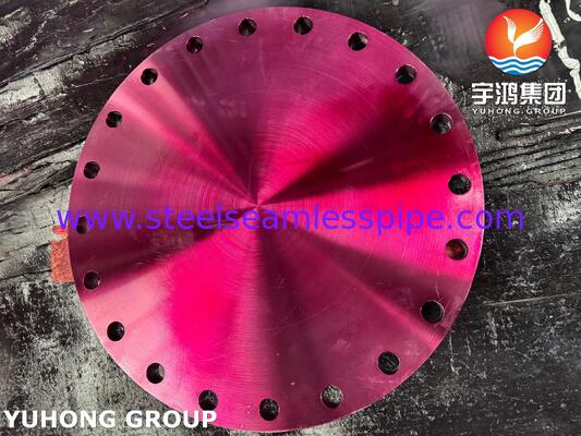 ASTM A182 F55 スーパーデュプレックスステンレス鋼 ブラインドフランジ（突合せ溶接用） 150～1500クラス