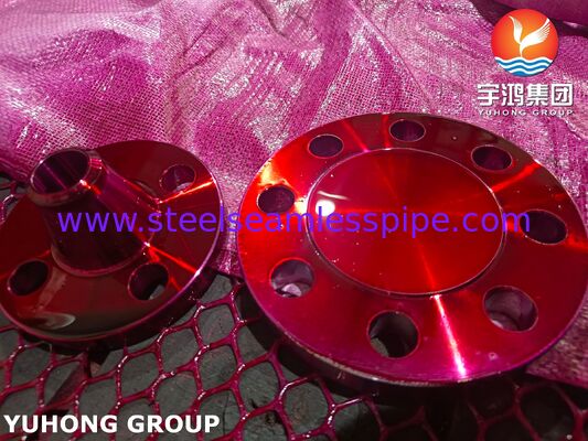ASTM B564 N04400フランジ、耐食性用モネル400ニッケル銅合金鍛造フランジ