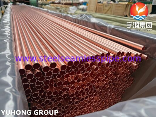 ASTM B111 C12200 シームレスチューブ (Smls),高品質の銅合金シームレスチューブ