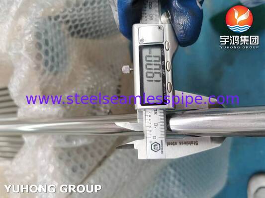 ASME SA249 明るいアニールステンレス鋼 304 蒸留機用溶接管 3 / 4 " 20BWG