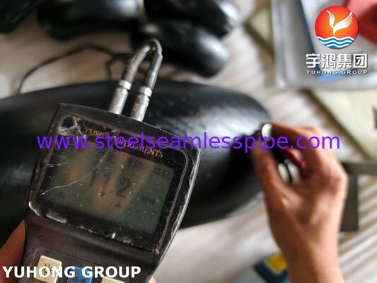 ASME SA420 グレード WPL6 低温炭素鋼 配列 LTC バットウェルド 90DEG 肘